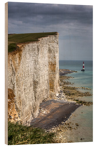 Print på træ Beachy Head