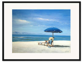 Gerahmter Kunstdruck Erinnerung an Urlaub