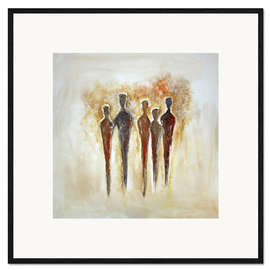 Framed art print In friendship