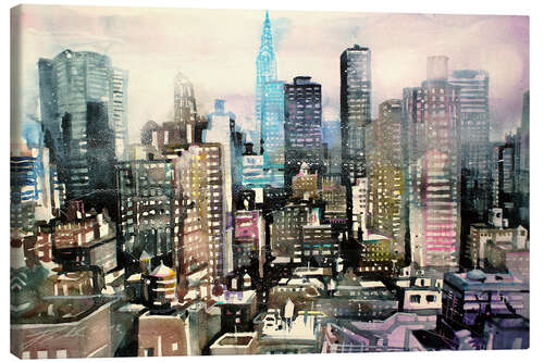 Canvas print New York, Murray Hill's "Chrysler Building"