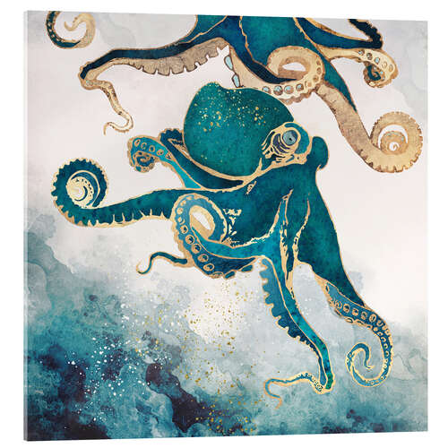 Akryylilasitaulu Octopus, underwater dream V