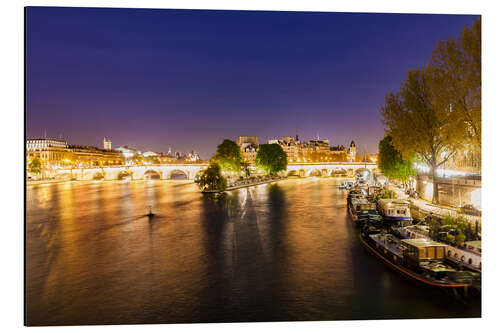 Alubild Pont Neuf und die Île de la Cité in Paris