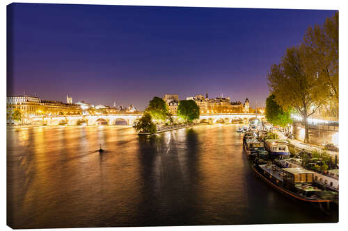 Canvas print Pont Neuf and the Île de la Cité in Paris