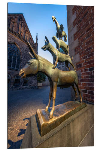 Galleriataulu The statue of the Bremen Town Musicians