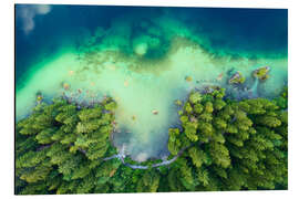 Magnettafel Bayerische Küste - Hintersee