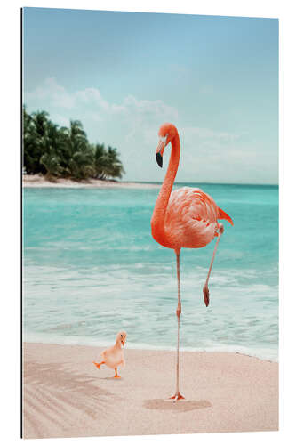 Gallery print Wannabe Flamingo