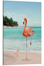 Magnettafel Möchtegern-Flamingo