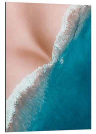 Magnettafel Kurviger Strandabschnitt