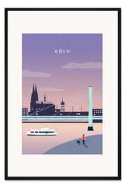 Gerahmter Kunstdruck Köln