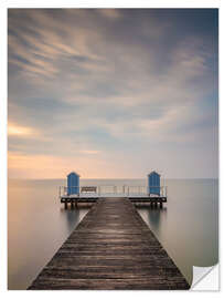 Naklejka na ścianę Jetty on the Baltic Sea (1)