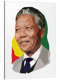 Magnettafel Nelson Mandella