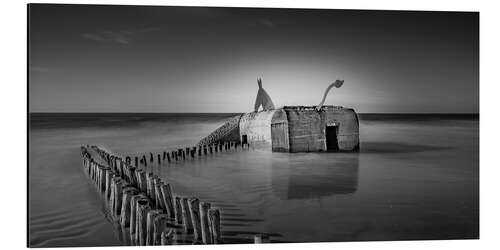 Aluminiumsbilde Mule bunker in Blåvand III