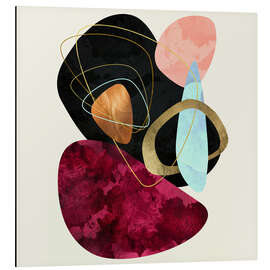 Magnettafel Abstrakte Kiesel II