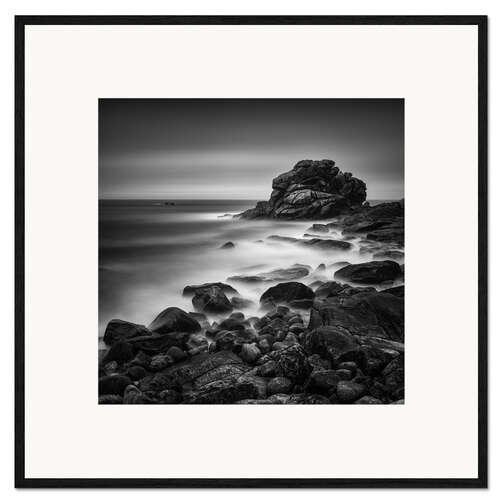 Impression artistique encadrée Bretagne