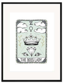 Gerahmter Kunstdruck The Boss Lady 