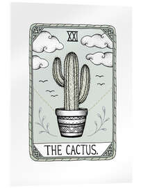 Stampa su vetro acrilico The Cactus 