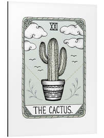 Aluminiumsbilde The Cactus, Tarotkort