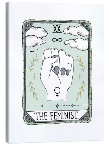 Canvas print The Feminist 