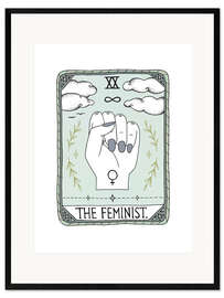 Impresión de arte enmarcada El feminismo