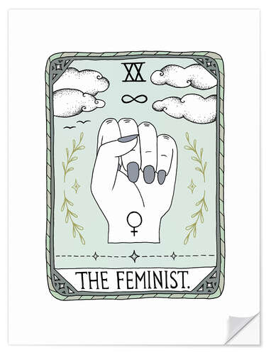 Wandsticker The Feminist 