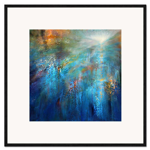 Framed art print A blue morning