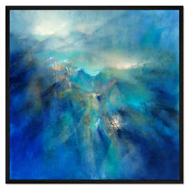 Gerahmter Kunstdruck Über allen Gipfeln