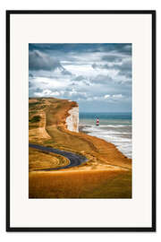 Gerahmter Kunstdruck Beachy Head United Kingdom