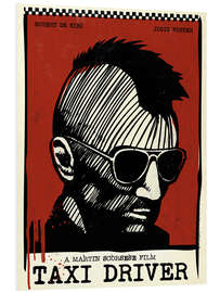 Foam board print Taxi Driver