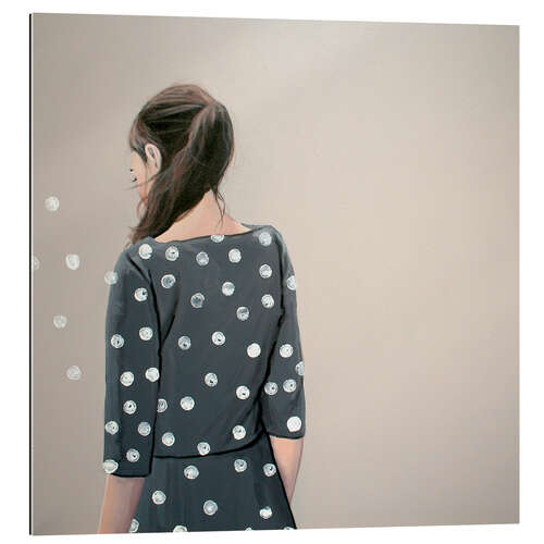 Gallery print White dots