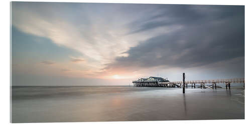 Cuadro de metacrilato 54Grad beach bar in St.Peter-Ording II