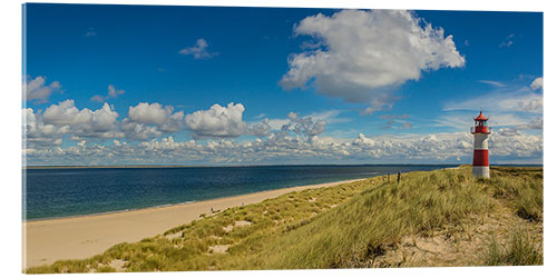 Acrylic print Lighthouse List East on Sylt