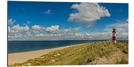 Alubild Leuchtturm List-Ost auf Sylt