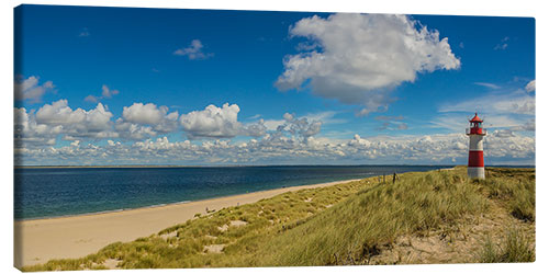 Leinwandbild Leuchtturm List-Ost auf Sylt