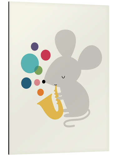 Cuadro de aluminio Saxophone Mouse