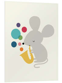 Foam board print Saxophone Mouse