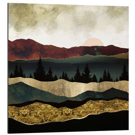 Magnettafel Frühherbstliche Landschaft