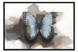 Gerahmter Kunstdruck Watercolor study 08