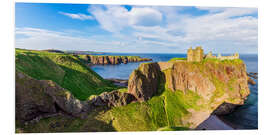 Foam board print Dunnottar Castle near Stonehaven