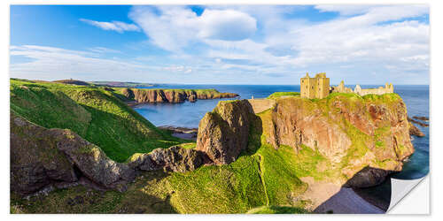 Selvklebende plakat Dunnottar Castle near Stonehaven