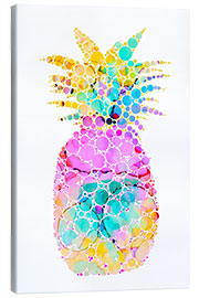 Canvas print Pop Pineapple