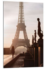 Galleritryck Eiffel tower from Trocadero, Paris