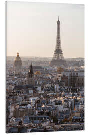 Magnettafel Sonnenuntergang über Tour Eiffel, Paris