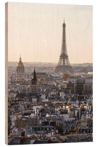 Trebilde Sunset over Tour Eiffel, Paris