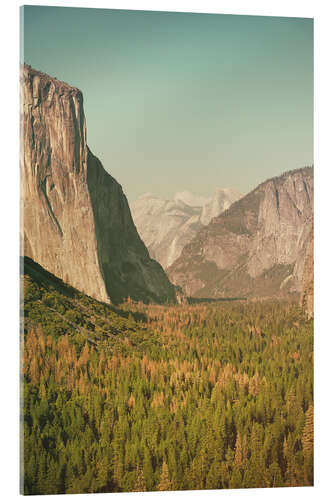 Acrylic print Yosemite Valley XI