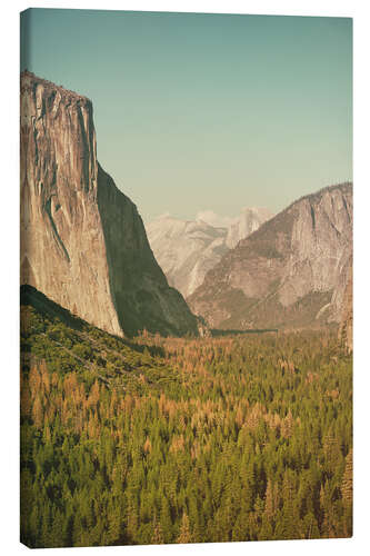 Leinwandbild Yosemite Tal XI