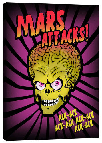 Leinwandbild Mars Attacks!