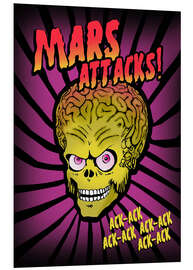 Foam board print Mars Attacks!