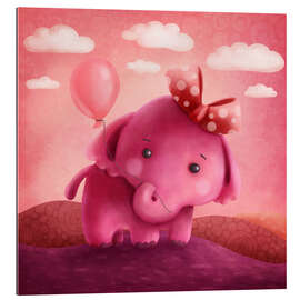 Gallery print Pink Elephant