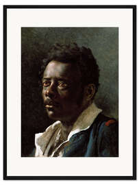 Gerahmter Kunstdruck Porträtstudie