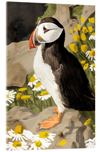 Acrylglas print Puffin